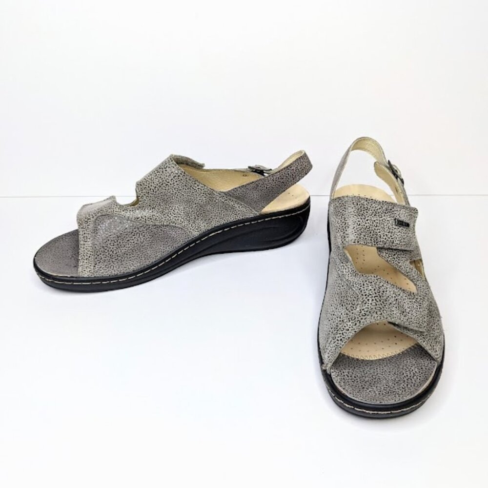 Fidelio Hallux Fabia Casual Sandal Womens EU 40 Comfort Wedge Orthopedic Shoe